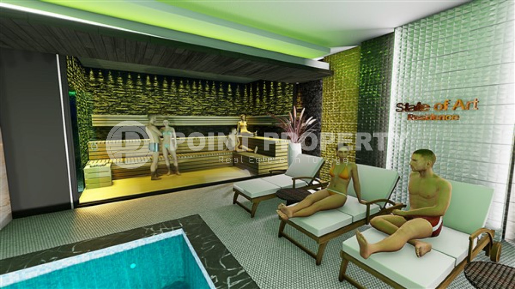 Новая квартира 1+1 в жилом комплексе с максимально развитой внутренней инфраструктурой.-id-3745-фото-11