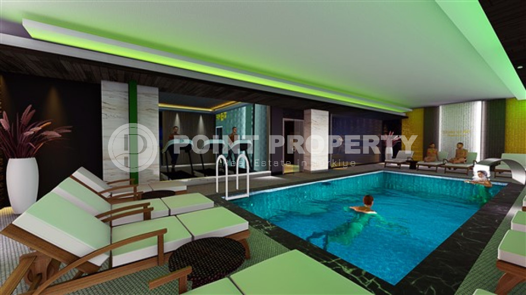 Новая квартира 1+1 в жилом комплексе с максимально развитой внутренней инфраструктурой.-id-3745-фото-13