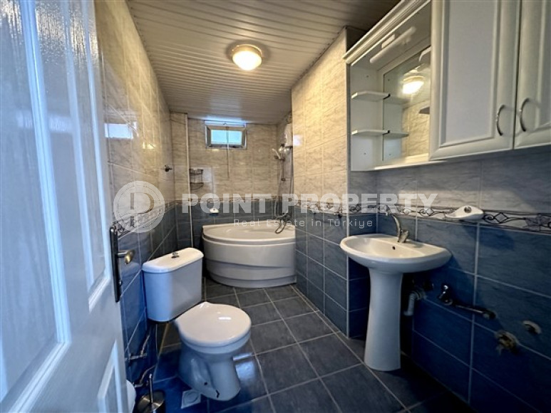 Удобная 1+1 квартира 80 м2 с двумя ванными комнатами и балконами в центре Аланьи-id-3751-фото-4