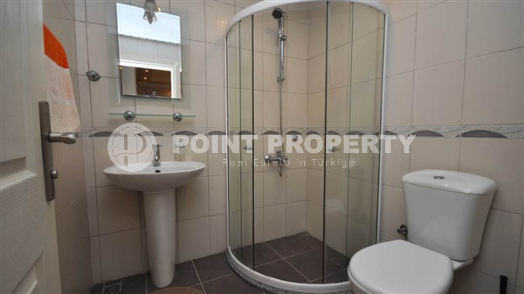 Небольшие апартаменты 1+1 с площадью 45 м2 недалеко от пляжа Клеопатры, центр Аланьи-id-3756-фото-13