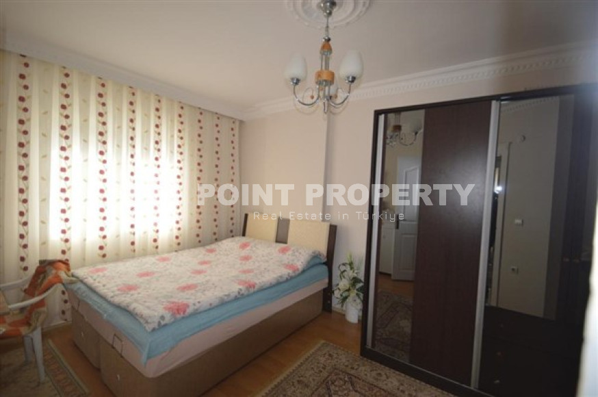 Готовая к проживанию двухкомнатная квартира 80 м2 с балконом, центр Аланьи-id-3757-фото-3