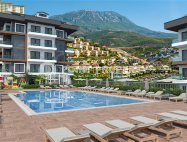 Apartments 53 - 153 m2 in a new investment project in the Kargicak area. Possibility of obtaining Turkish citizenship when purchasing real estate.-id-3762-photo-1