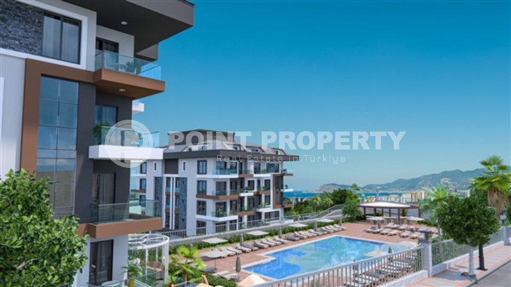 Apartments 53 - 153 m2 in a new investment project in the Kargicak area. Possibility of obtaining Turkish citizenship when purchasing real estate.-id-3762-photo-3