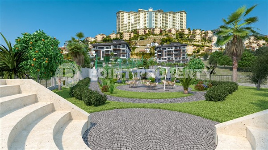 Apartments 53 - 153 m2 in a new investment project in the Kargicak area. Possibility of obtaining Turkish citizenship when purchasing real estate.-id-3762-photo-4