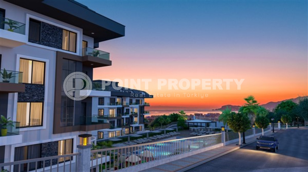 Apartments 53 - 153 m2 in a new investment project in the Kargicak area. Possibility of obtaining Turkish citizenship when purchasing real estate.-id-3762-photo-5