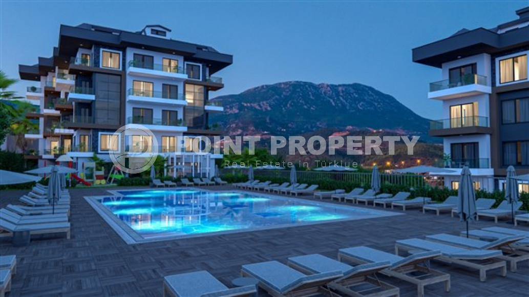 Apartments 53 - 153 m2 in a new investment project in the Kargicak area. Possibility of obtaining Turkish citizenship when purchasing real estate.-id-3762-photo-8