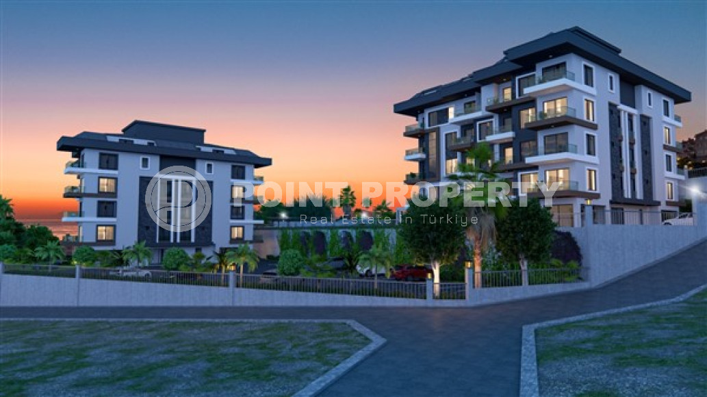 Apartments 53 - 153 m2 in a new investment project in the Kargicak area. Possibility of obtaining Turkish citizenship when purchasing real estate.-id-3762-photo-10