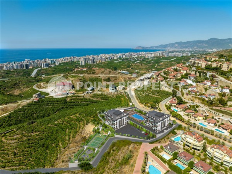 Apartments 53 - 153 m2 in a new investment project in the Kargicak area. Possibility of obtaining Turkish citizenship when purchasing real estate.-id-3762-photo-11