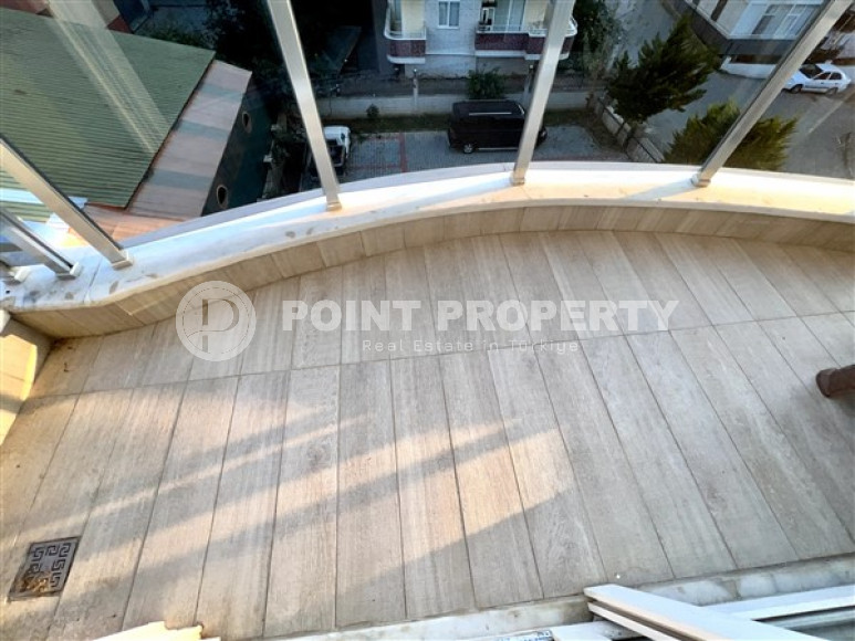 Двухкомнатная квартира 1+1 с площадью 80 м2 в районе Аланьи, Тосмур. Продается без мебели.-id-3766-фото-8