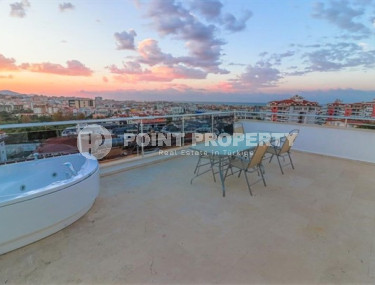 Комфортабельные для проживания двухуровневые апартаменты 180 м2 в районе Джикджилли-id-3768-фото-2