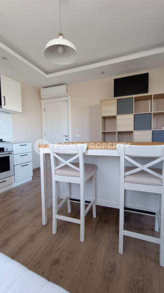 Меблированная квартира 65 м2, в комплексе с  роскошной инфраструктурой и собственным пляжем, район Авсаллар-id-2406-фото-9