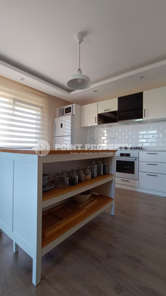 Меблированная квартира 65 м2, в комплексе с  роскошной инфраструктурой и собственным пляжем, район Авсаллар-id-2406-фото-12