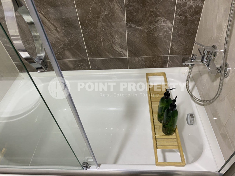 Меблированная квартира 65 м2, в комплексе с  роскошной инфраструктурой и собственным пляжем, район Авсаллар-id-2406-фото-6