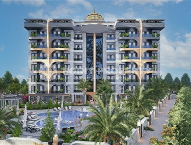 Luxury investment project in the city of Gazipasa. Apartments and duplex apartments 53 - 120 m2.-id-3769-photo-1