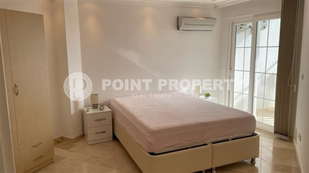 Обустроенная квартира 120 м2 с двумя ванными и тремя балконами, район Тосмур-id-3771-фото-3