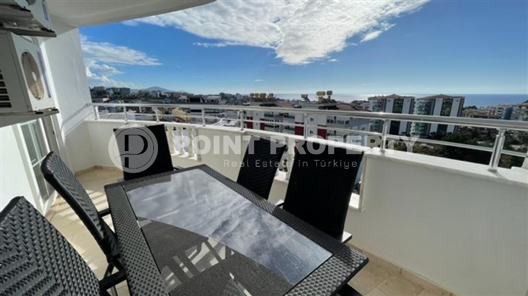 Обустроенная квартира 120 м2 с двумя ванными и тремя балконами, район Тосмур-id-3771-фото-9