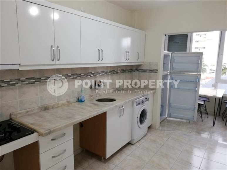 Comfortable apartment of 95 m2 with furniture 100 meters from the sea, Tosmur district-id-3774-photo-6
