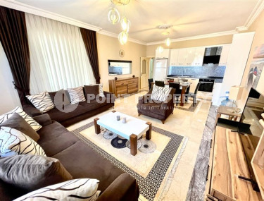 Трёхкомнатная квартира с мебелью с площадью 110 м2 в районе Аланьи, Оба-id-3777-фото-5