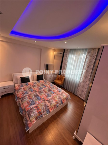 Стильная однокомнатная квартира в центре района Махмутлар и в 700 метрах от моря.-id-3778-фото-2