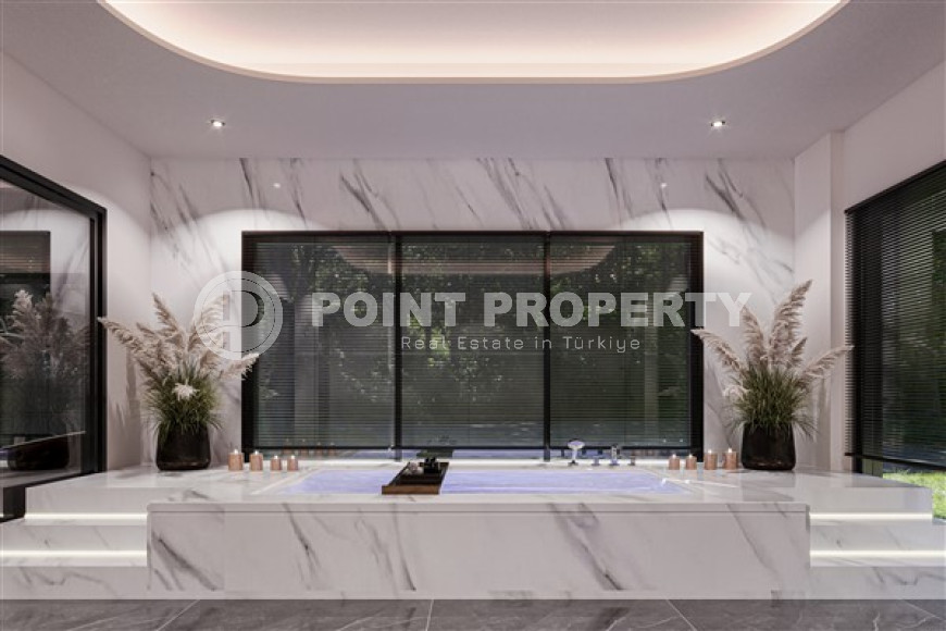 Квартиры и двухуровневые апартаменты 49 - 191 м2 в строящейся премиальной резиденции, район Оба-id-3780-фото-12