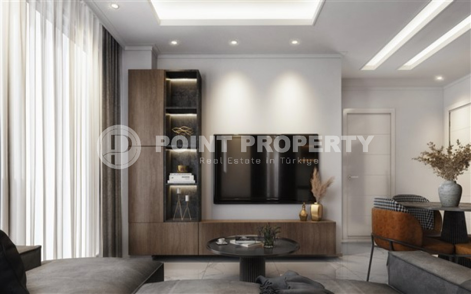 Квартиры и двухуровневые апартаменты 49 - 191 м2 в строящейся премиальной резиденции, район Оба-id-3780-фото-13