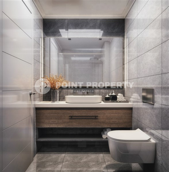 Квартиры и двухуровневые апартаменты 49 - 191 м2 в строящейся премиальной резиденции, район Оба-id-3780-фото-14