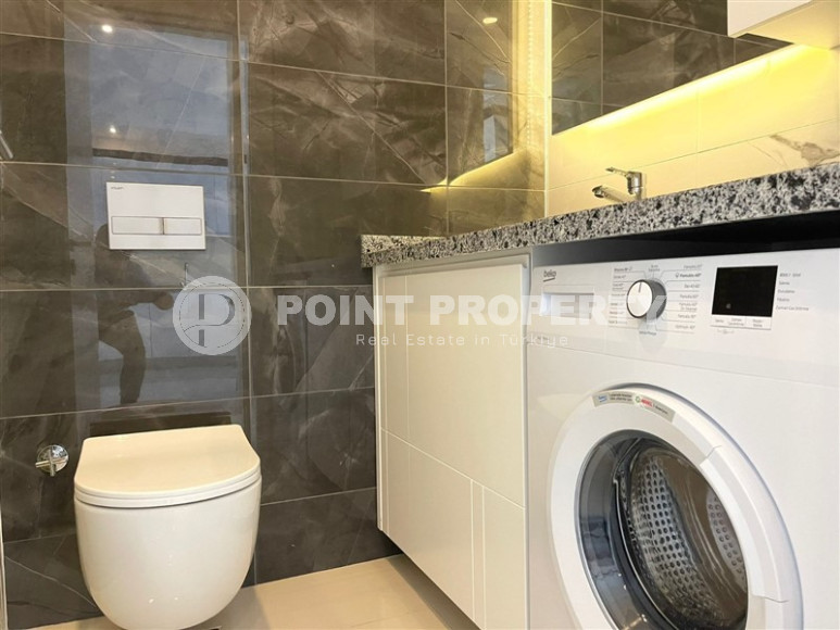 Excellent apartment in a new building 1+1, 50m2 in the prestigious area of Alanya Mahmutlar. 650m to the sea-id-1322-photo-8