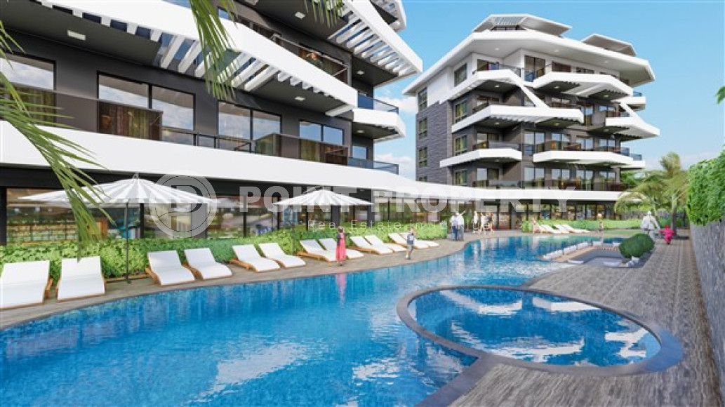 Residential complex at the initial stage of construction in Verkhnyaya Oba of two blocks-id-3518-photo-1