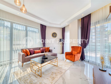 Апартаменты 2+1, 90м2 на первой береговой линии, в одном из престижных районов Алании, в Каргыджаке. До моря 50м-id-1323-фото-3