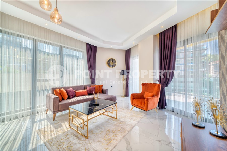 Апартаменты 2+1, 90м2 на первой береговой линии, в одном из престижных районов Алании, в Каргыджаке. До моря 50м-id-1323-фото-3