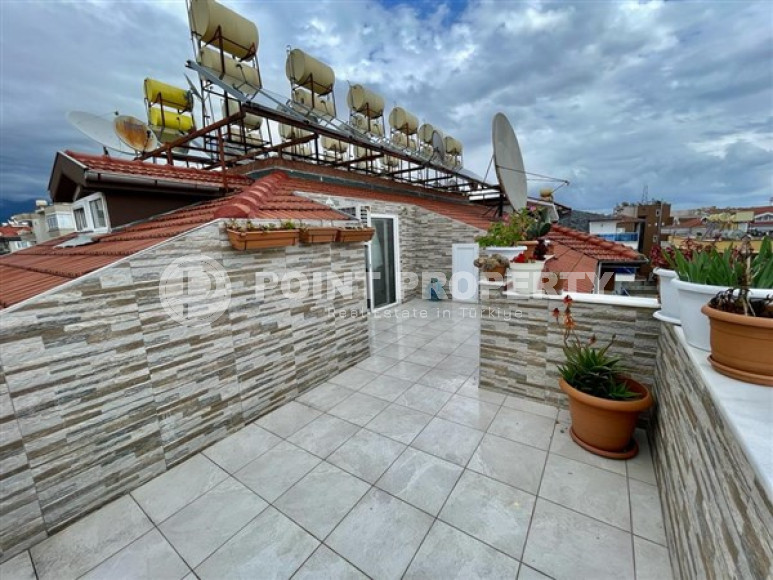 Four-room penthouse 170 m2 with three balconies and a terrace, Oba district-id-3792-photo-14