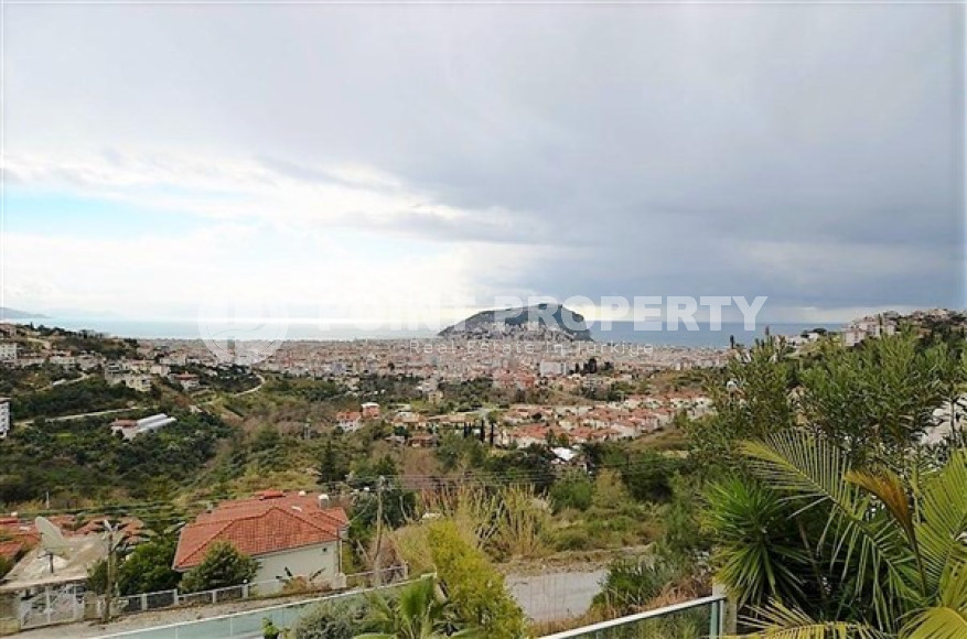 Six-room villa with a total area of 366 m2 and a luxurious view in Alanya, Tepe-id-3793-photo-20