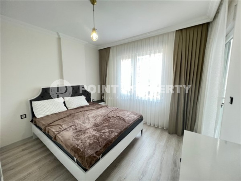 Атмосферная квартира 90 м2 в 400 метрах от Средиземного моря, район Махмутлар-id-3795-фото-7