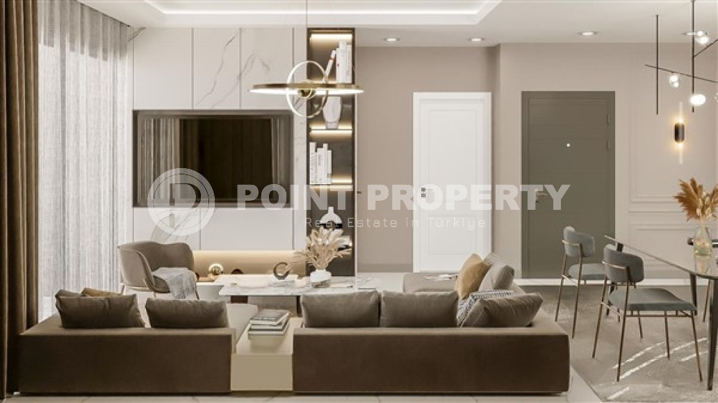 Квартиры и дуплексные апартаменты 60 - 122 м2 в роскошном инвестиционном проекте, район Авсаллар. Возможность приобретения недвижимости в рассрочку.-id-3797-фото-8