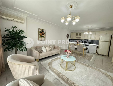 Меблированная трехкомнатная квартира, 115м² в 300м от моря в районе Оба, Алания-id-2742-фото-1