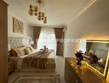 Furnished three-room apartment, 115m² 300m from the sea in Oba, Alanya-id-2742-photo-3
