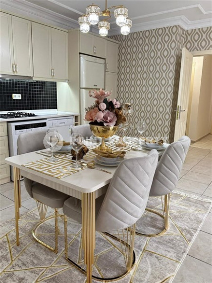 Furnished three-room apartment, 115m² 300m from the sea in Oba, Alanya-id-2742-photo-6