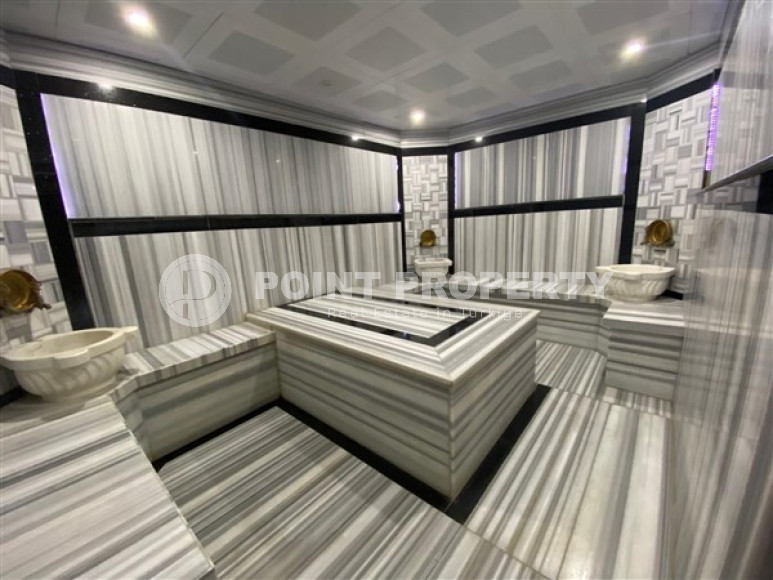 Просторная квартира 3+1 с мебелью и бытовой техникой в 200 метрах от центра района Махмутлар.-id-3801-фото-15