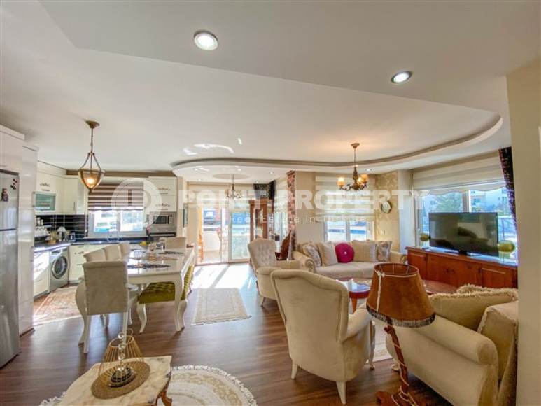 Просторный дуплекс 3+1, общей площадью 170 м2, с мебелью и бытовой техникой.-id-3802-фото-2