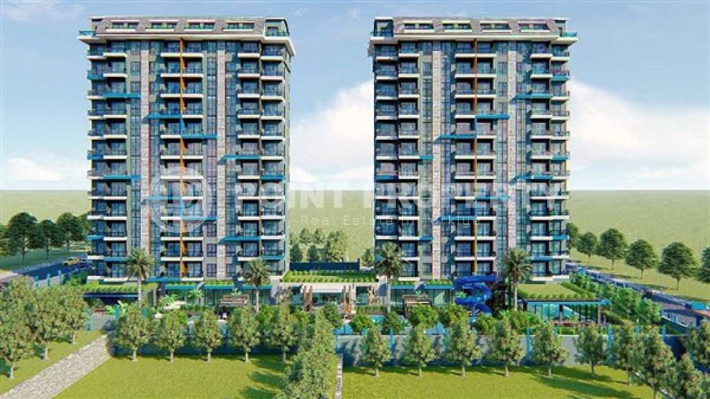 Compact apartment on the 6th floor in a new building at the final stage of construction.-id-3803-photo-1