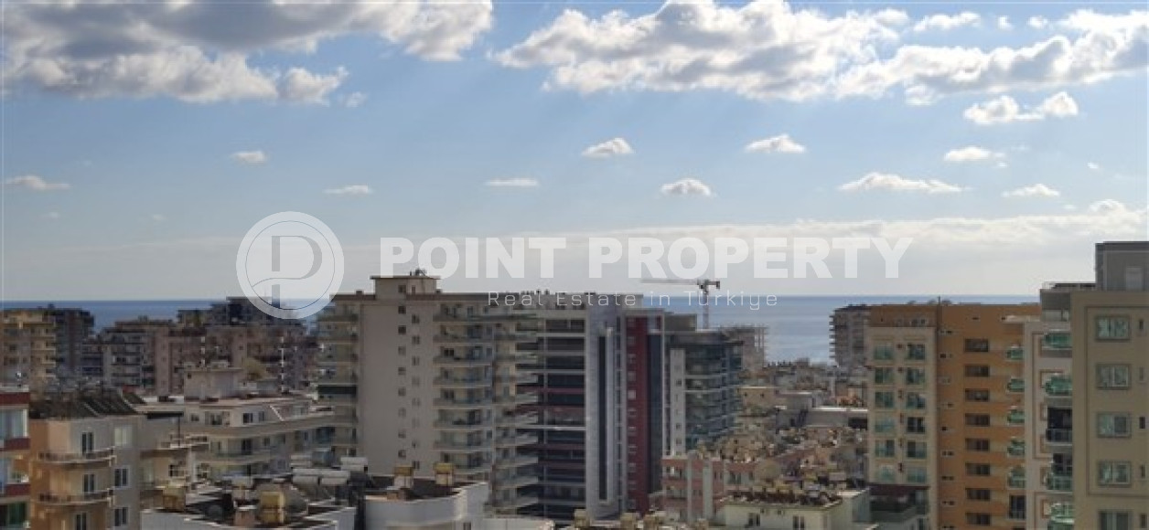 Апартаменты 2+1 на 10-м этаже с панорамным видом на город и море.-id-3804-фото-2