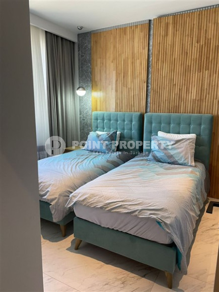 Квартира 2+1 с роскошным видом на море в престижном районе Аланьи Каргыджак.-id-3806-фото-4