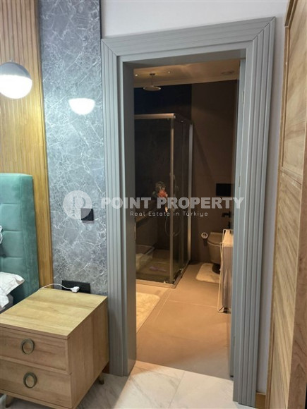 Квартира 2+1 с роскошным видом на море в престижном районе Аланьи Каргыджак.-id-3806-фото-5