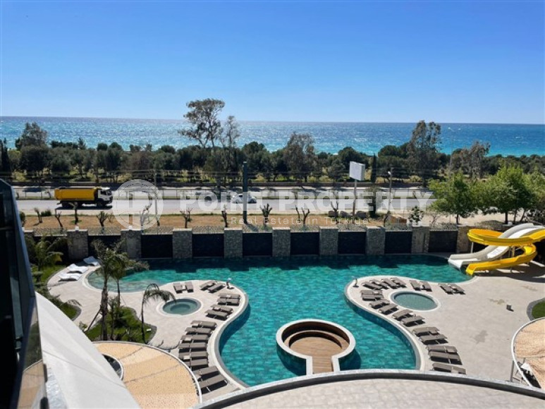 Квартира 2+1 с роскошным видом на море в престижном районе Аланьи Каргыджак.-id-3806-фото-8