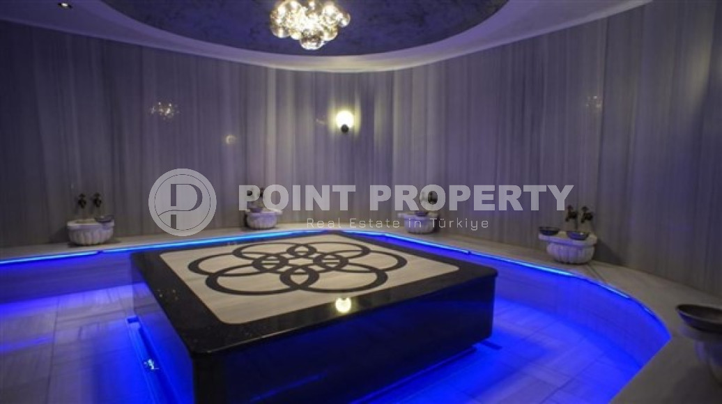 Квартира 2+1 с роскошным видом на море в престижном районе Аланьи Каргыджак.-id-3806-фото-10