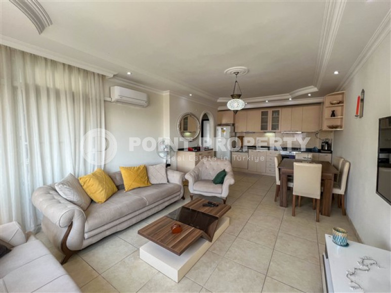 Дуплекс на 9-м этаже с мансардой в центре спокойного района Джикджилли.-id-3808-фото-3