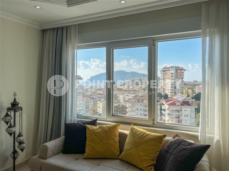 Дуплекс на 9-м этаже с мансардой в центре спокойного района Джикджилли.-id-3808-фото-6