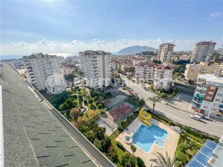 Дуплекс на 9-м этаже с мансардой в центре спокойного района Джикджилли.-id-3808-фото-16