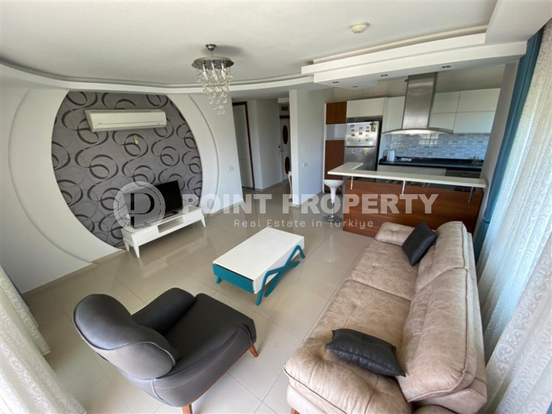 Меблированная трехкомнатная квартира в районе Кестель, 115м2. До моря 400 метров.-id-1324-фото-2