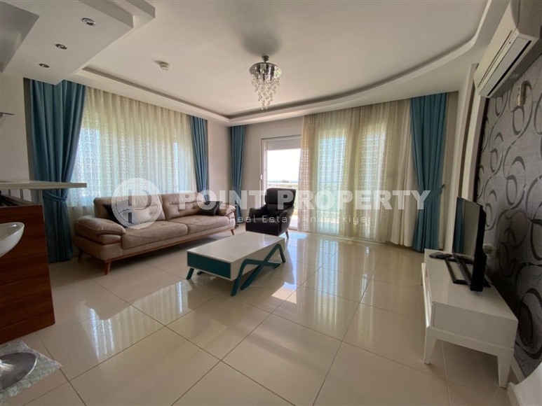 Меблированная трехкомнатная квартира в районе Кестель, 115м2. До моря 400 метров.-id-1324-фото-5